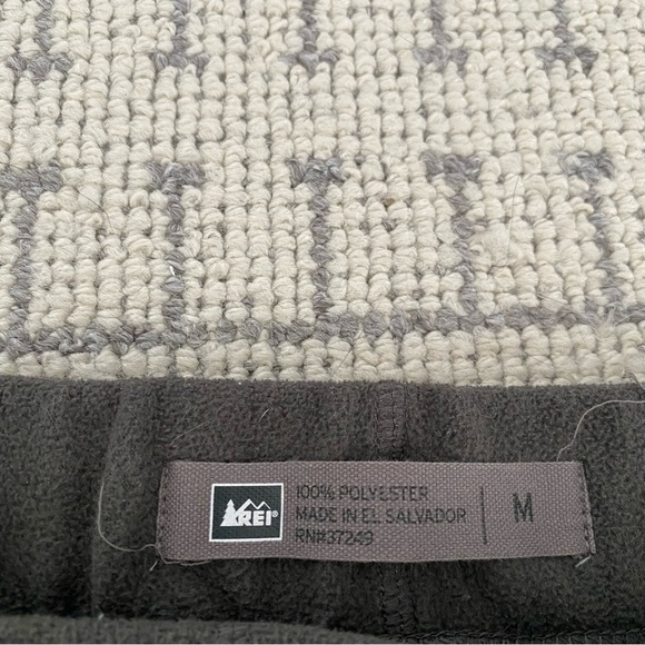 Rei Fleece Womens Straight Leg Sweatpants Grey Medium - Picture 4 of 6